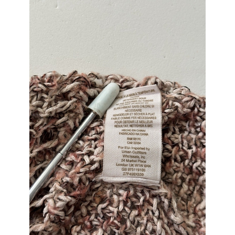 FREE PEOPLE Sweater Boho Open Knit Pegasus West End Festival Cable Fairy-Size S - Picture 4 of 7